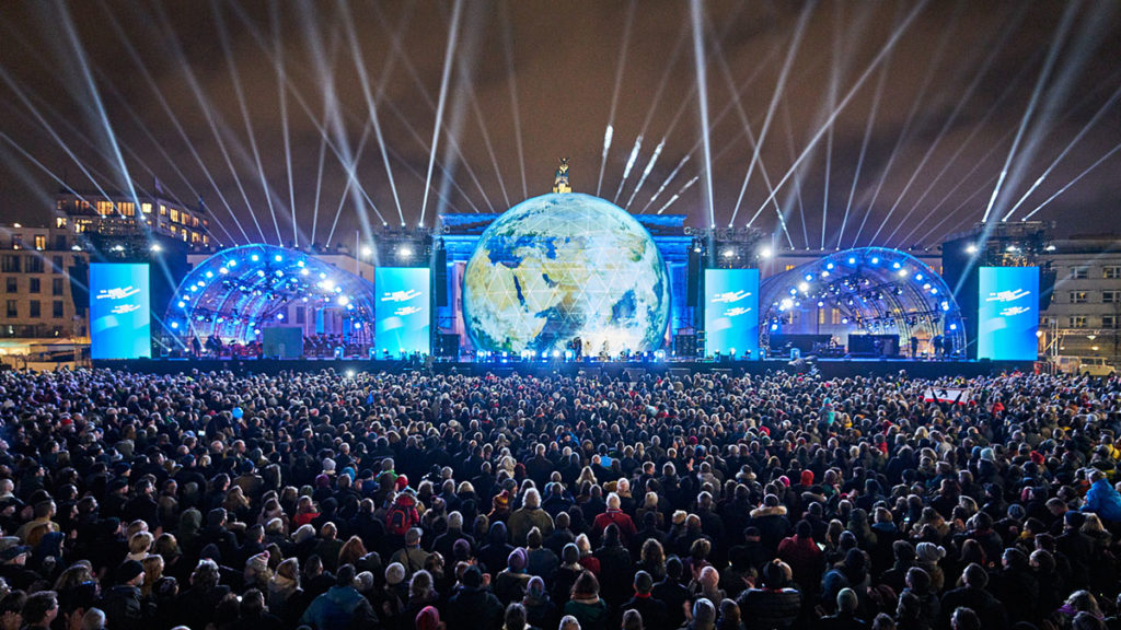 30 Jahre Friedliche Revolution - Die Show am Brandenburger Tor - Andreas Gräfenstein